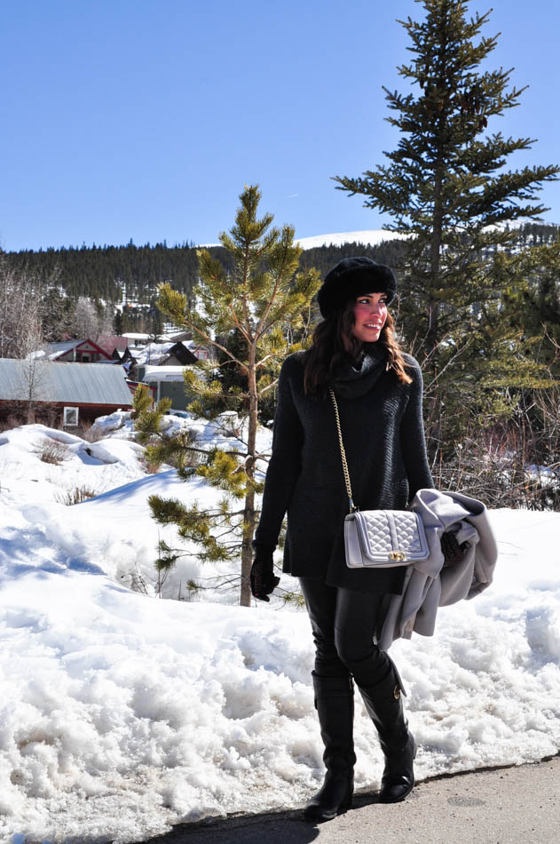Tahari, coat, vince, sweater, leather, leggings, ann taylor, Rebecca Minkoff, Love Cross Body Bag, bag, leopard, gloves