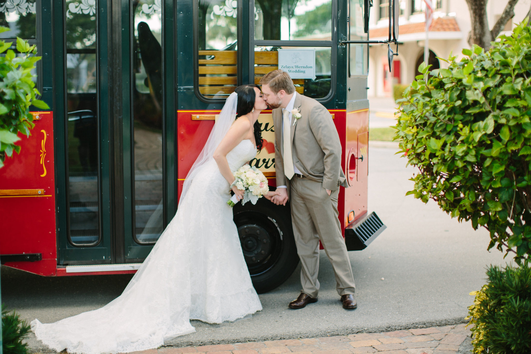 Mollys Trolleys wedding party transportation