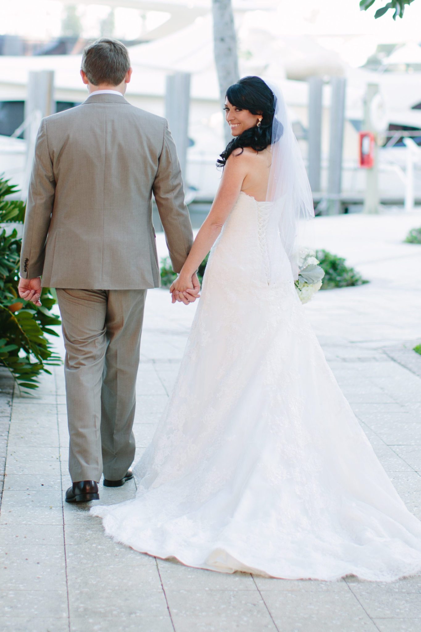 Aly and Keith wedding first look