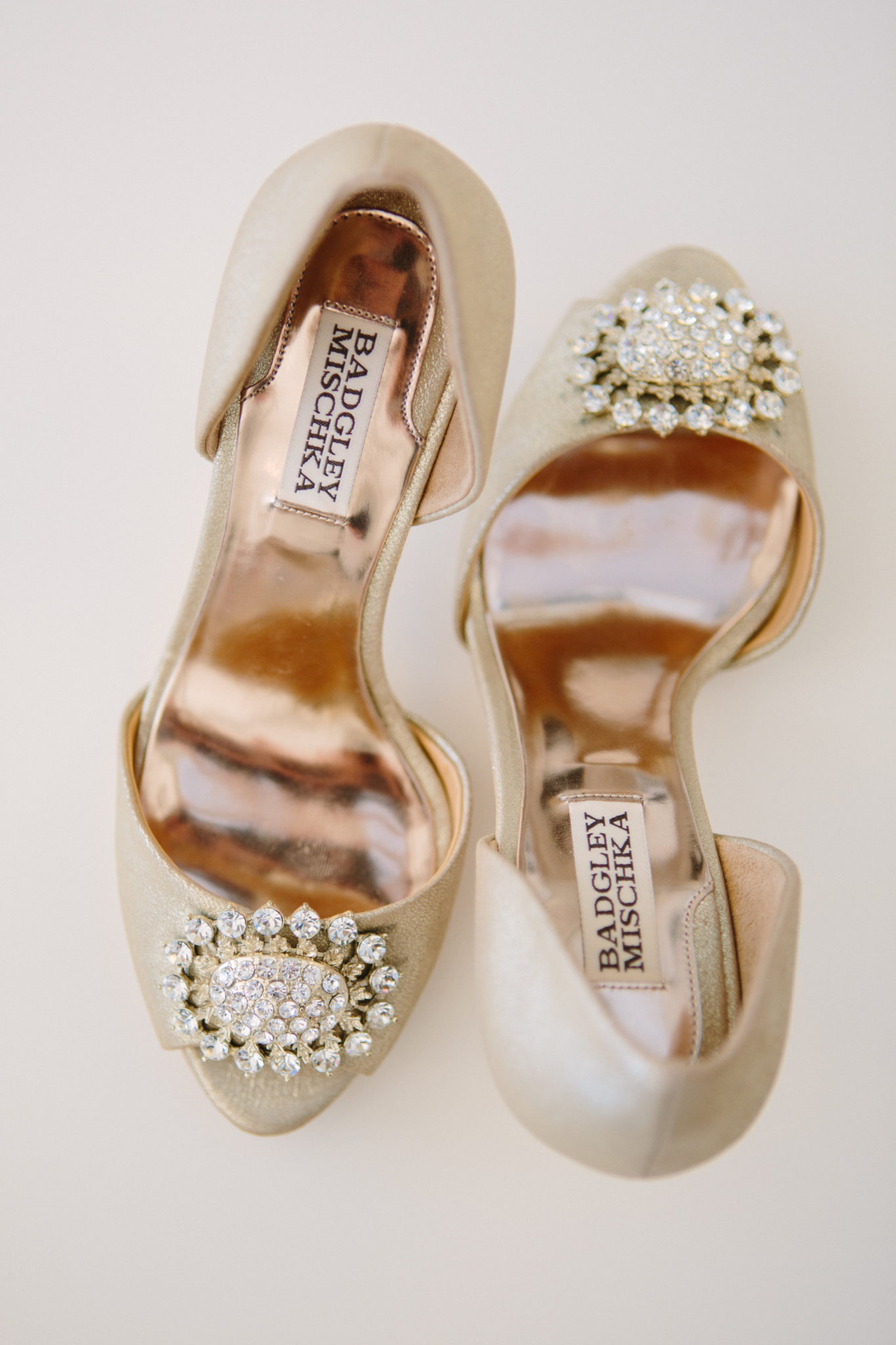 Badgley Mischka bridal shoes
