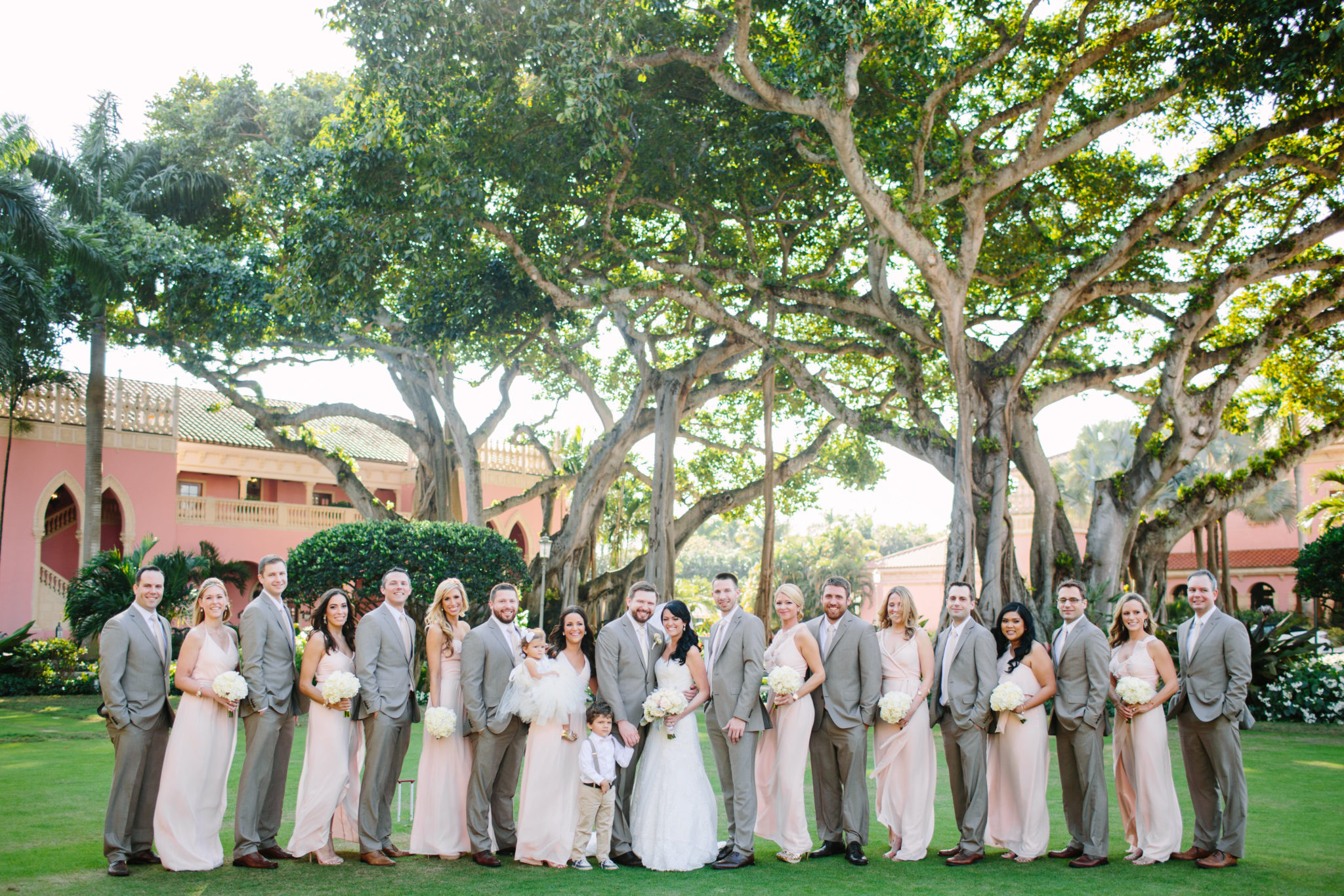 Aly and Keith full bridal party