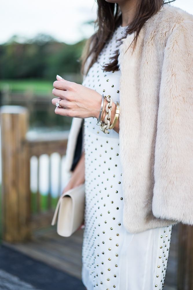 Alexis Bittar bangles and JCrew classic pave bracelet