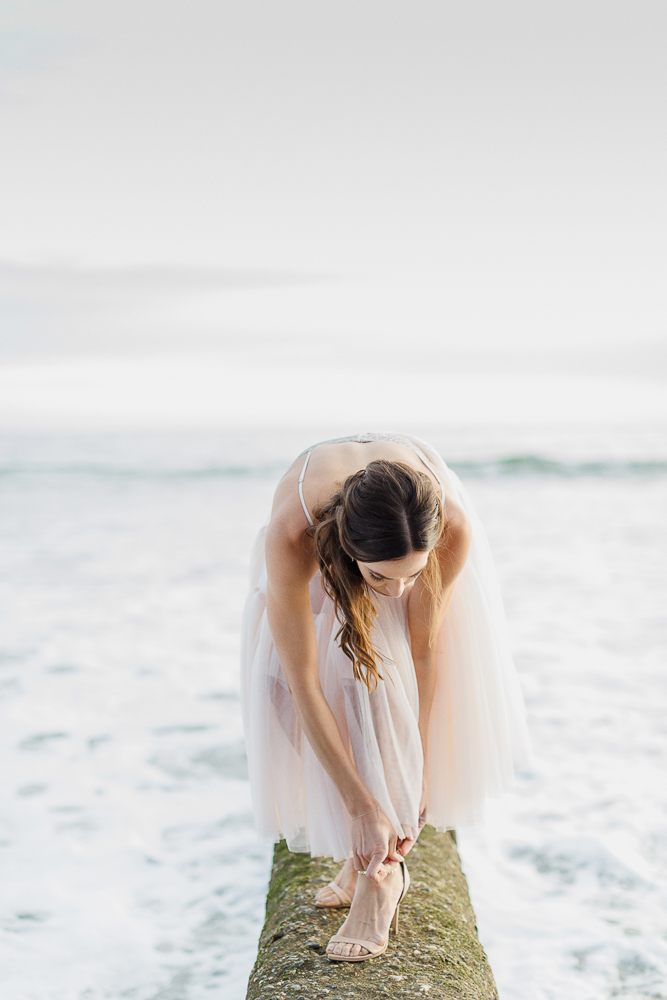 Malibu Beach Engagement photos_Jana Williams_Needle and Thread dress