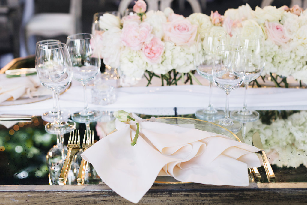 A Glam Lifestyle Blogger Amanda Champion shares a photo of the table setting