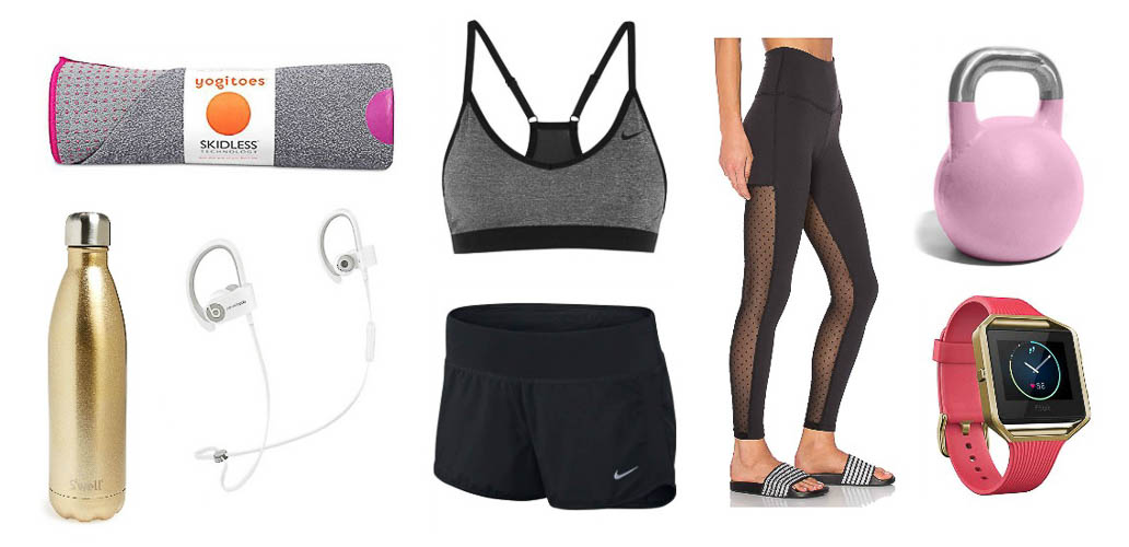 A Glam Lifestyle fashion blogger Amanda puts together a holiday gift guide for the fitness fanatic during cyber week