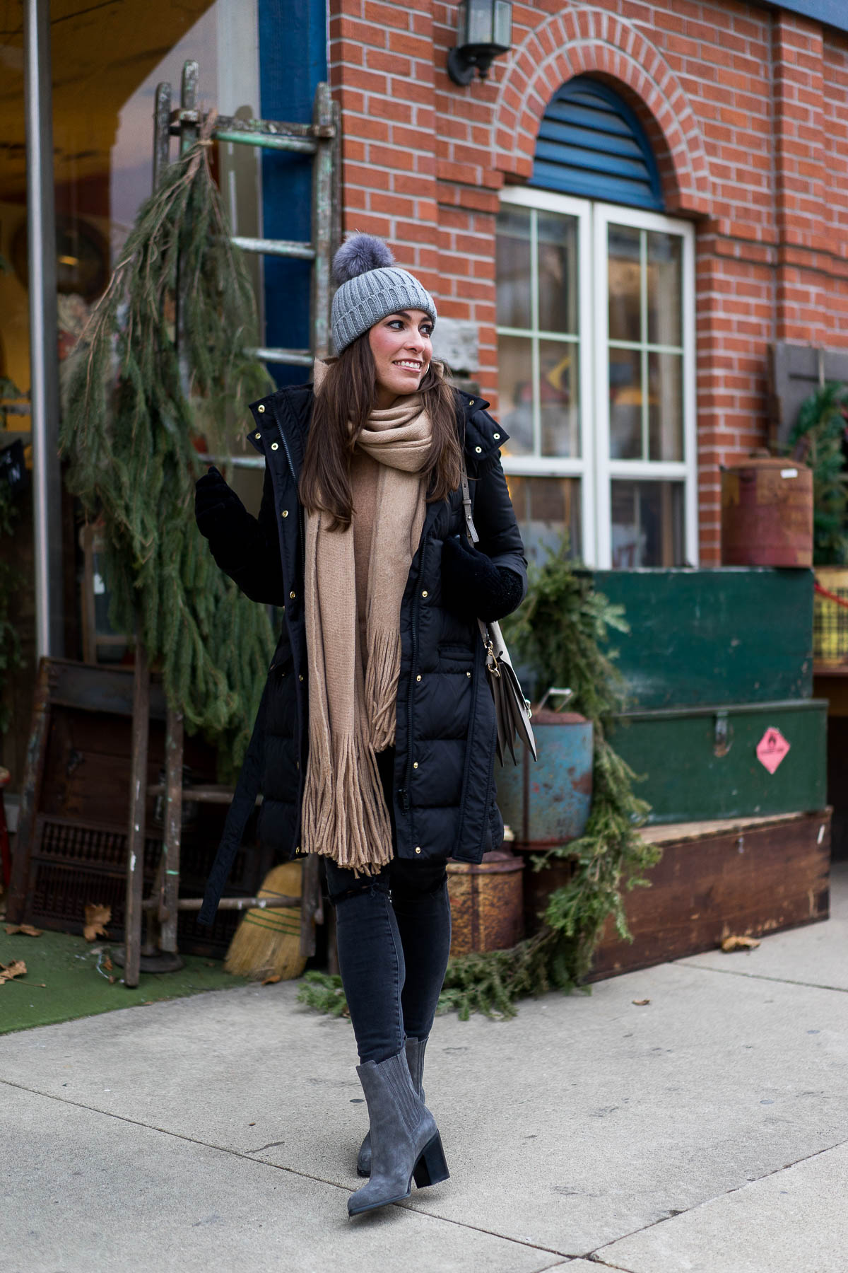 Classic J Crew Puffer Coat styled by top FL fashion blogger, A Glam Lifestyle