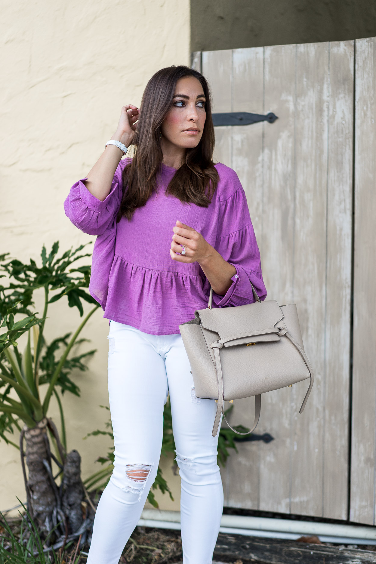 Free People boho top is a Summer must have styled by South Florida fashion blogger Amanda of A Glam Lifestyle