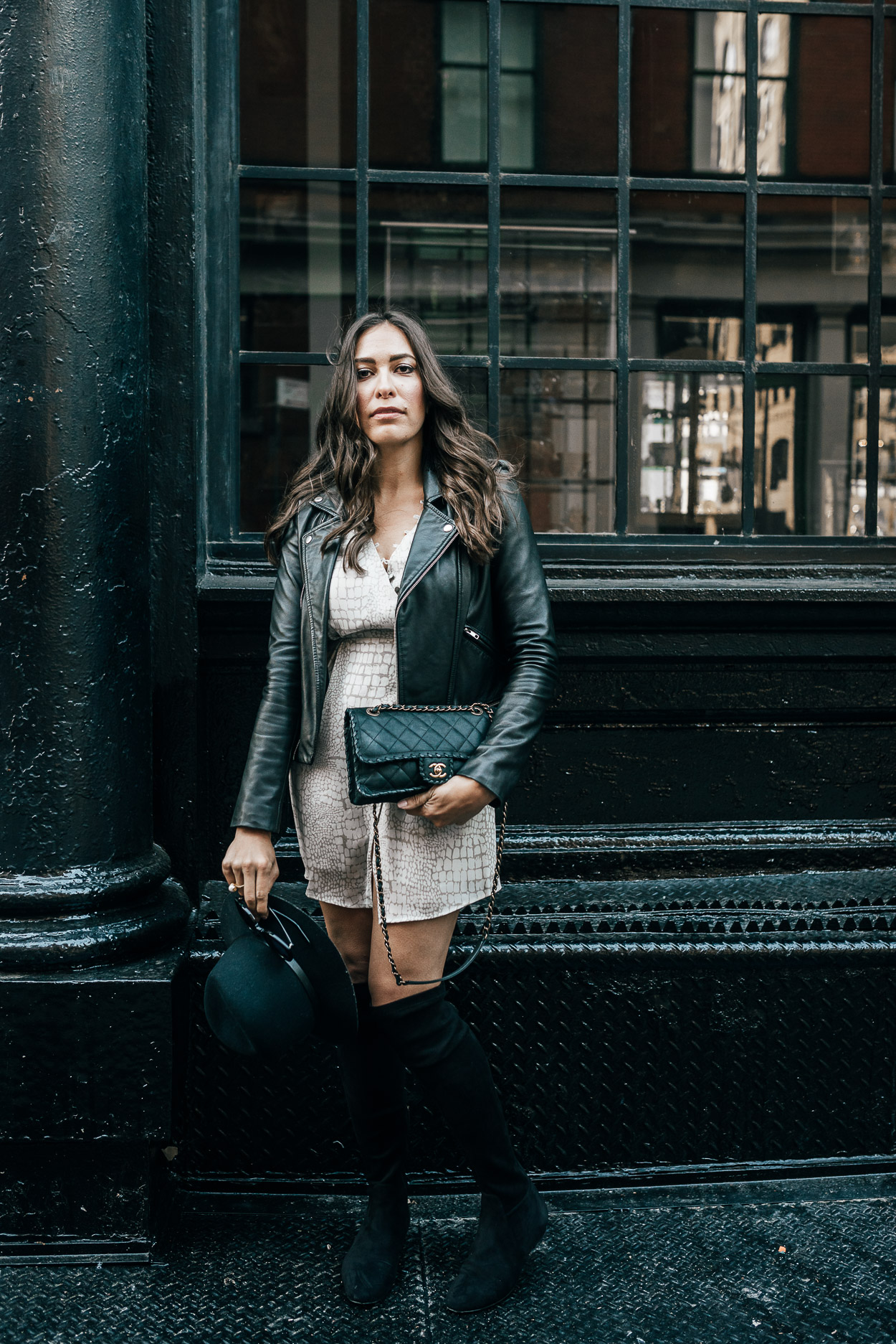 Fall collection by Gentle Fawn styled by AGlamLifestyle blogger in Soho during NYFW 