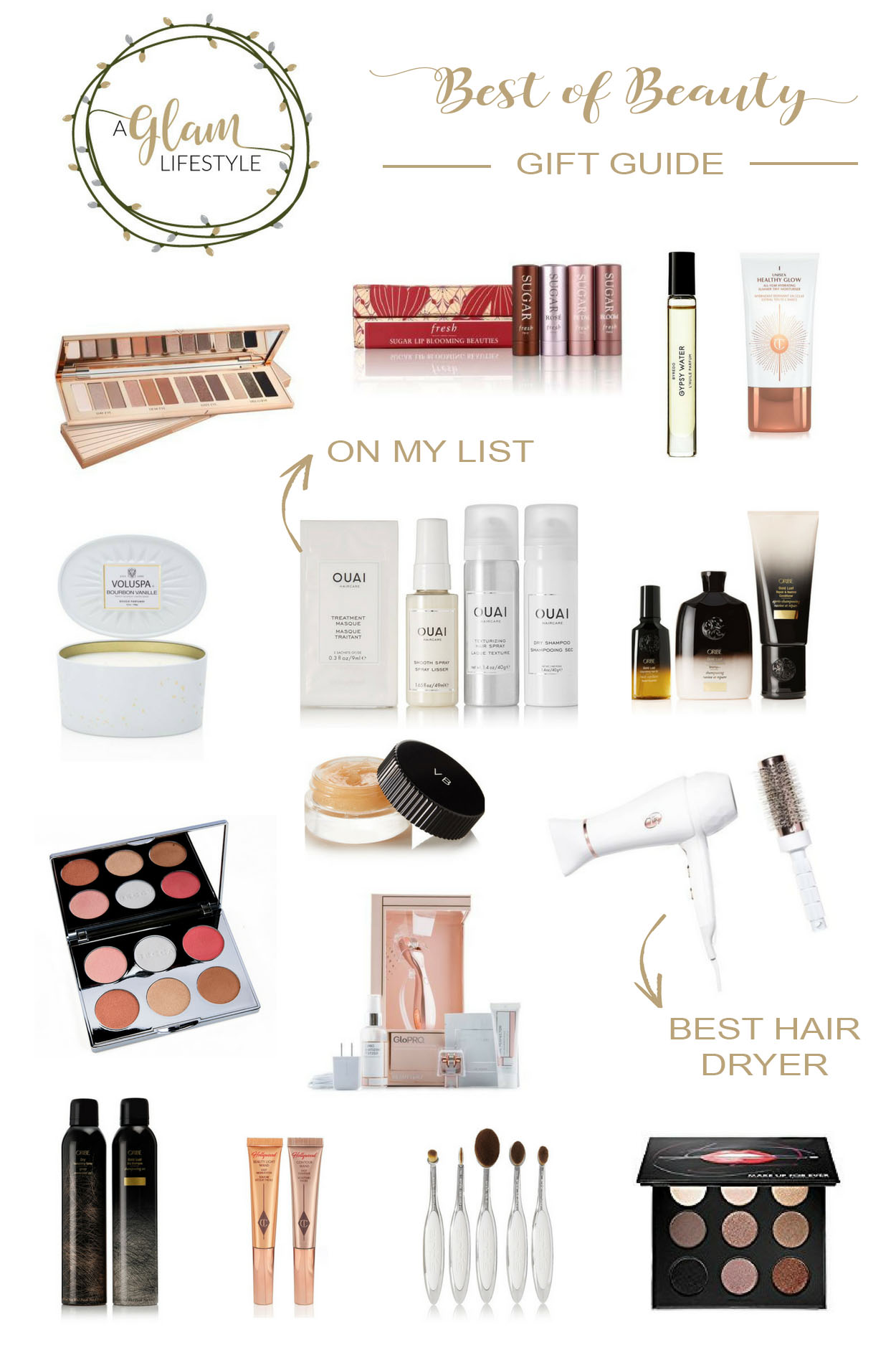 Amanda of A Glam Lifestyle shares her 2017 Best of Beauty gift guide