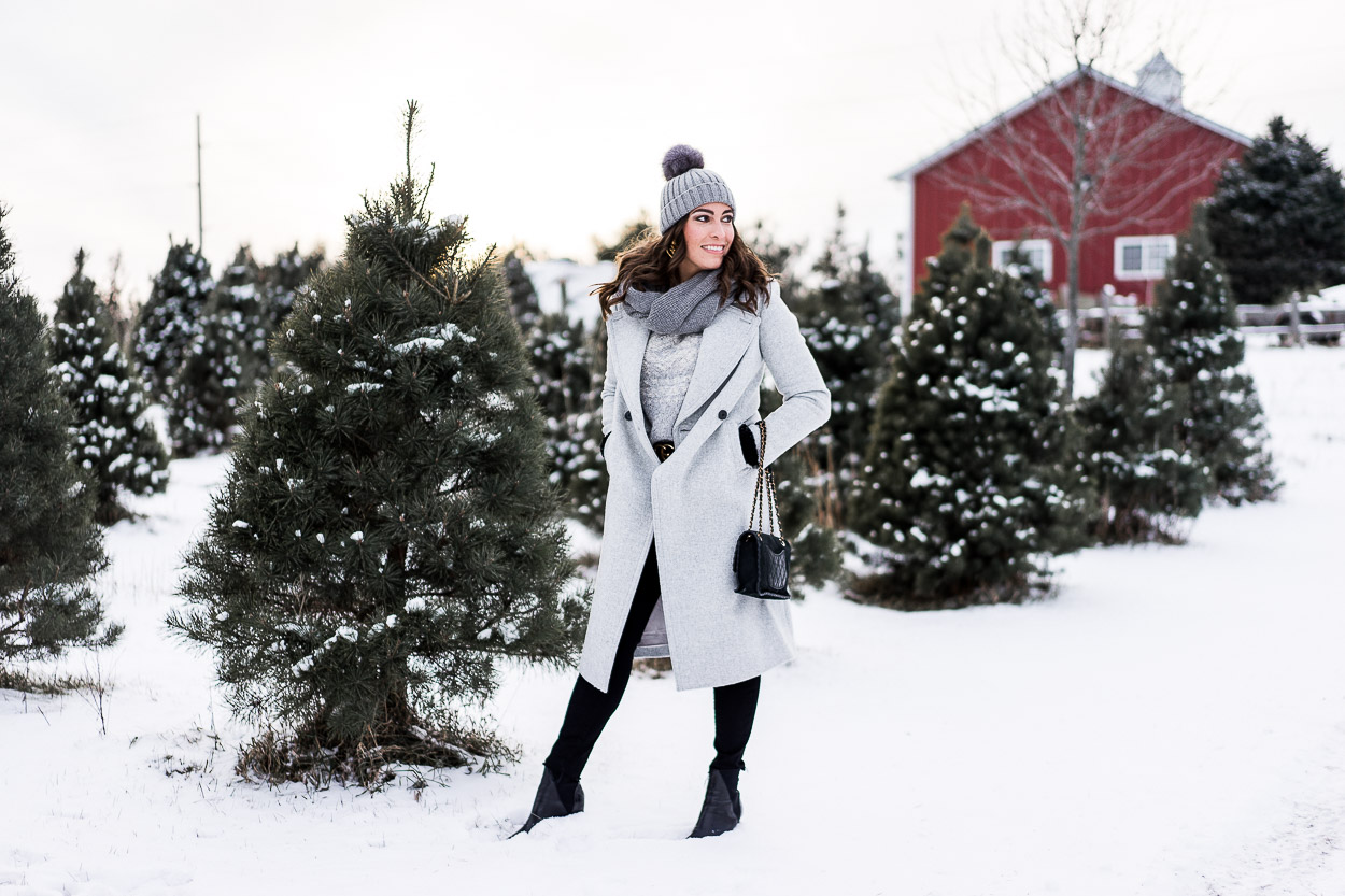 chic winter outfit idea