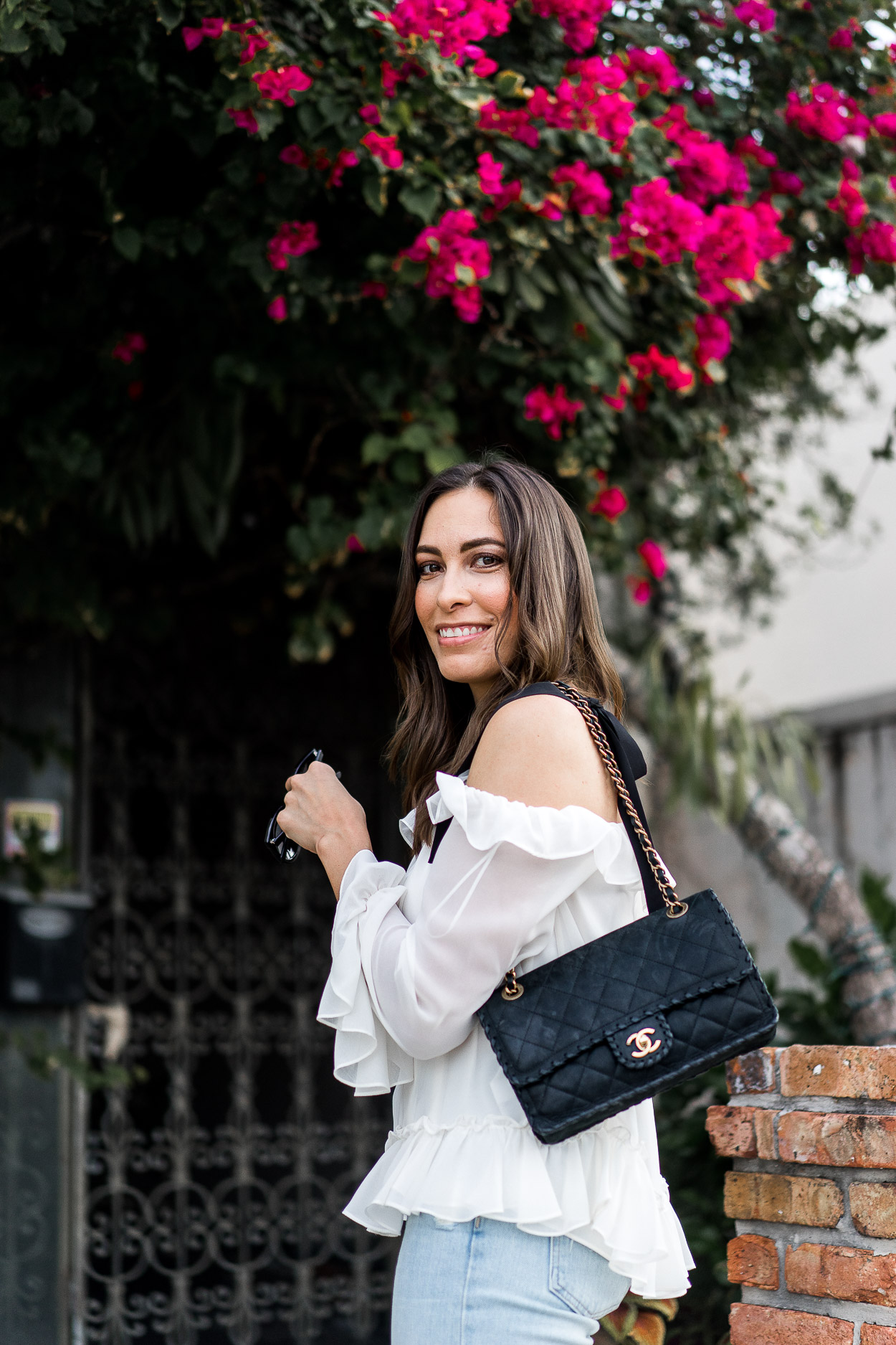 Cece sales ruffle blouse