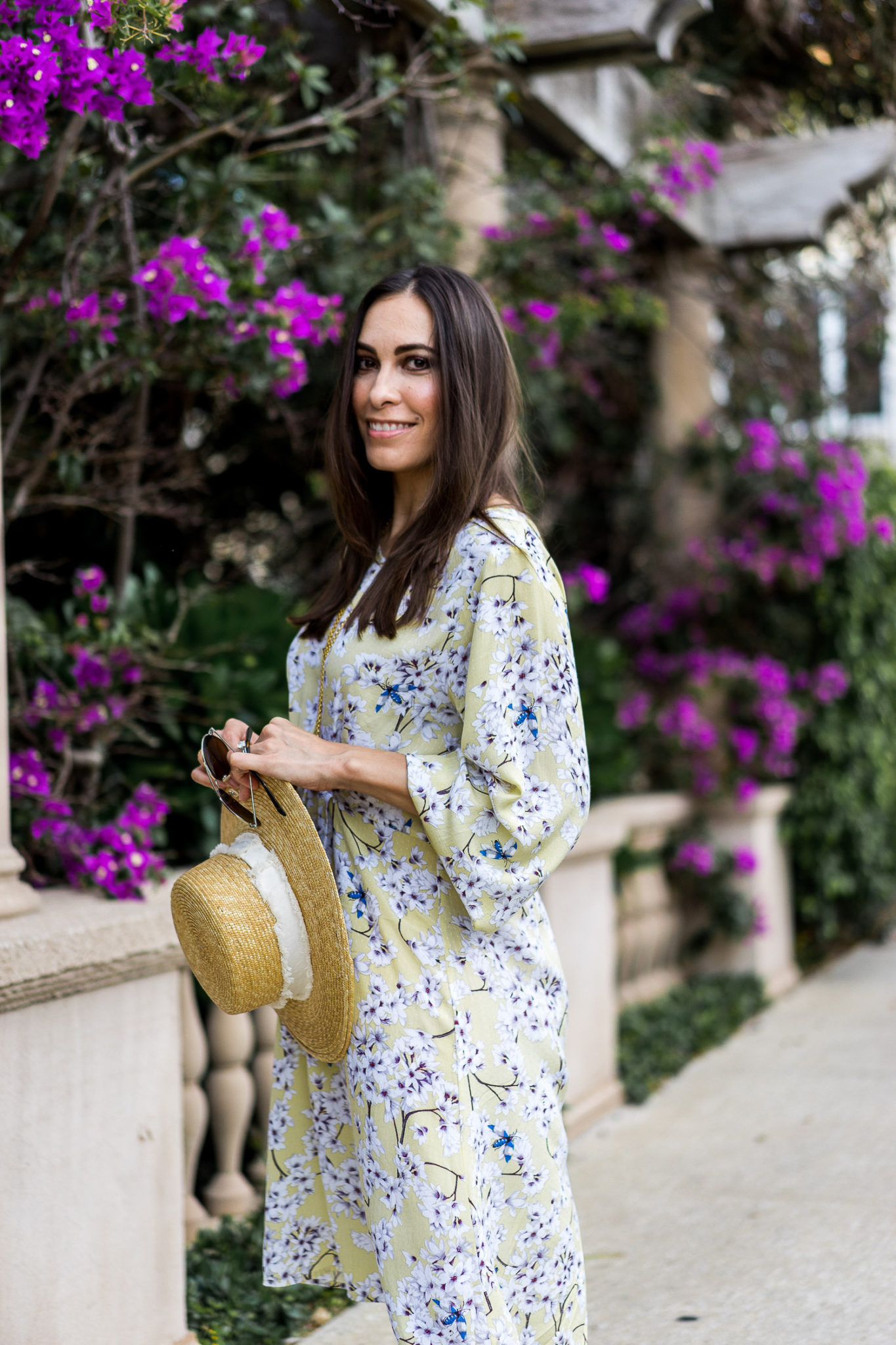 light blue ruffle mini dress