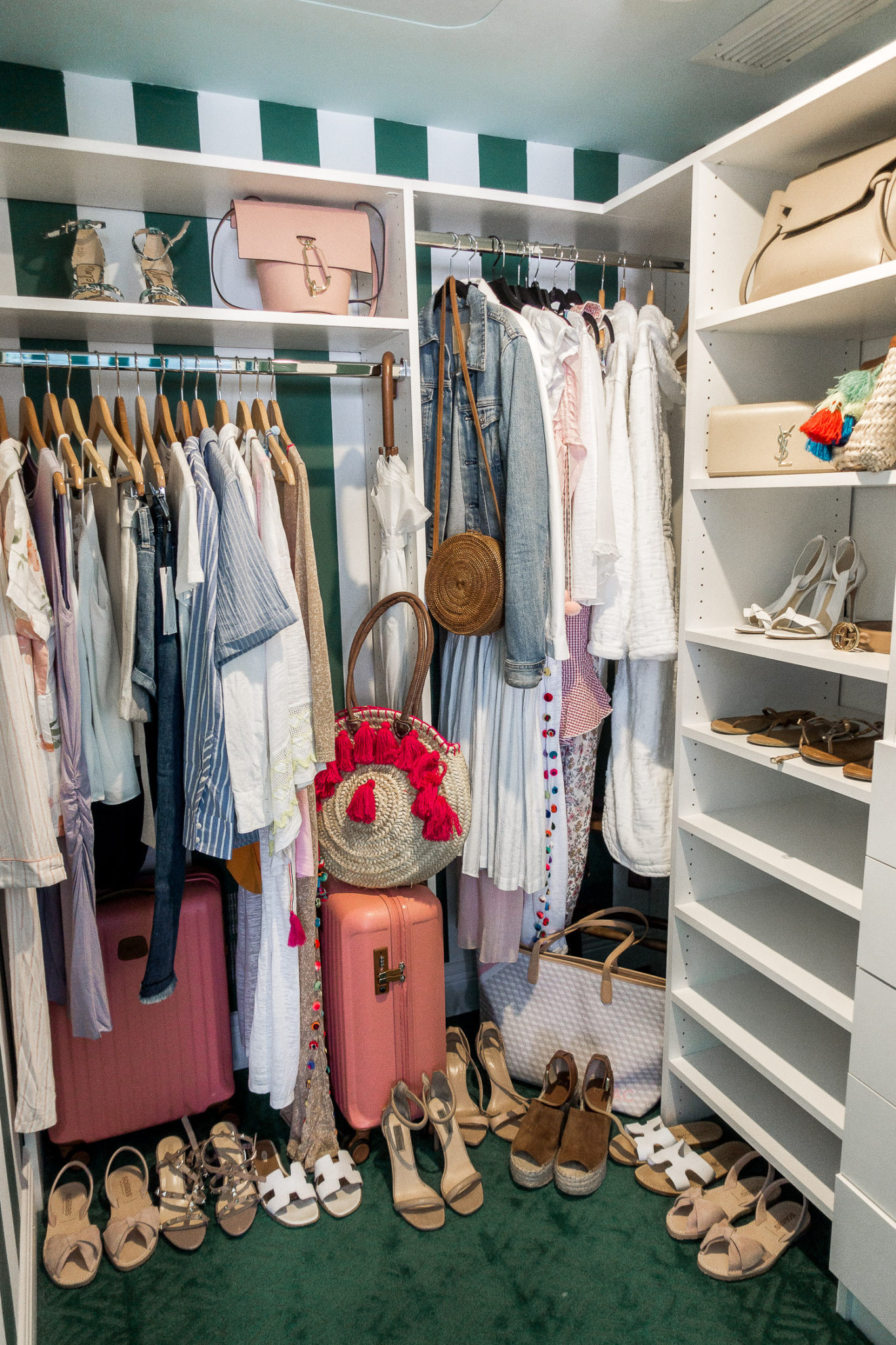 The Colony Hotel guest room closets