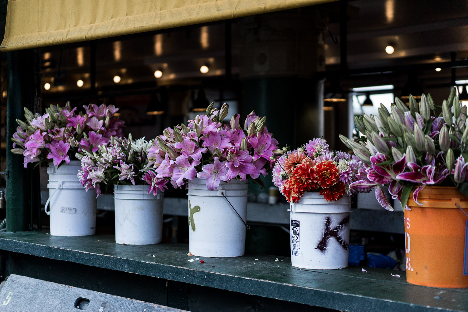 Public Market in Seattle showcases gorgeous flowers as it opens