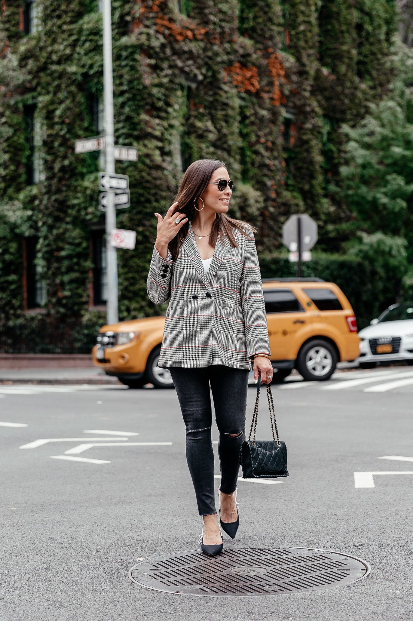 The Perfect Plaid Blazer | NYFW Trends - A Glam Lifestyle