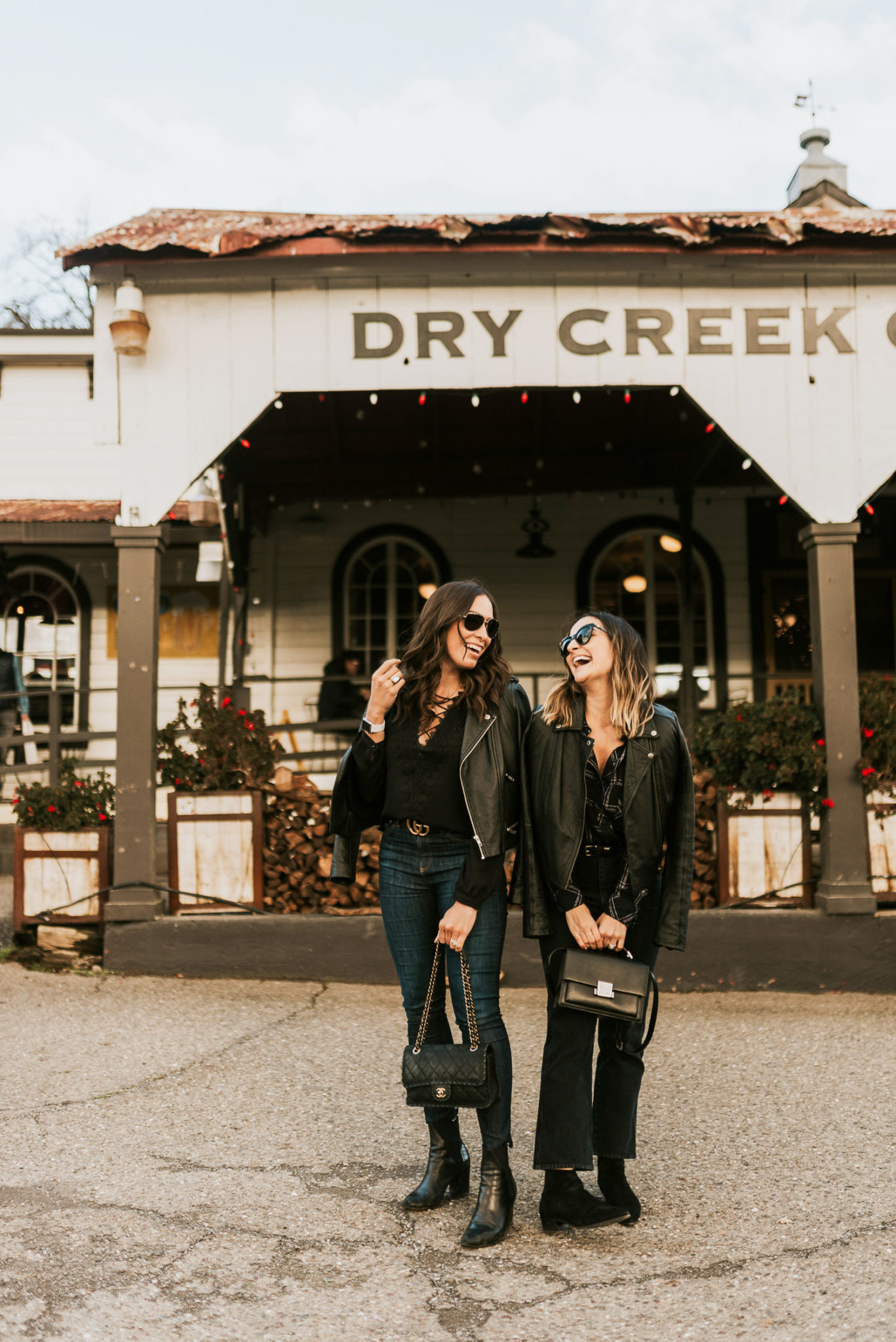 Amanda of A Glam Lifestyle blog and Camille of Charmed by Camille visit Dry Creek General Store