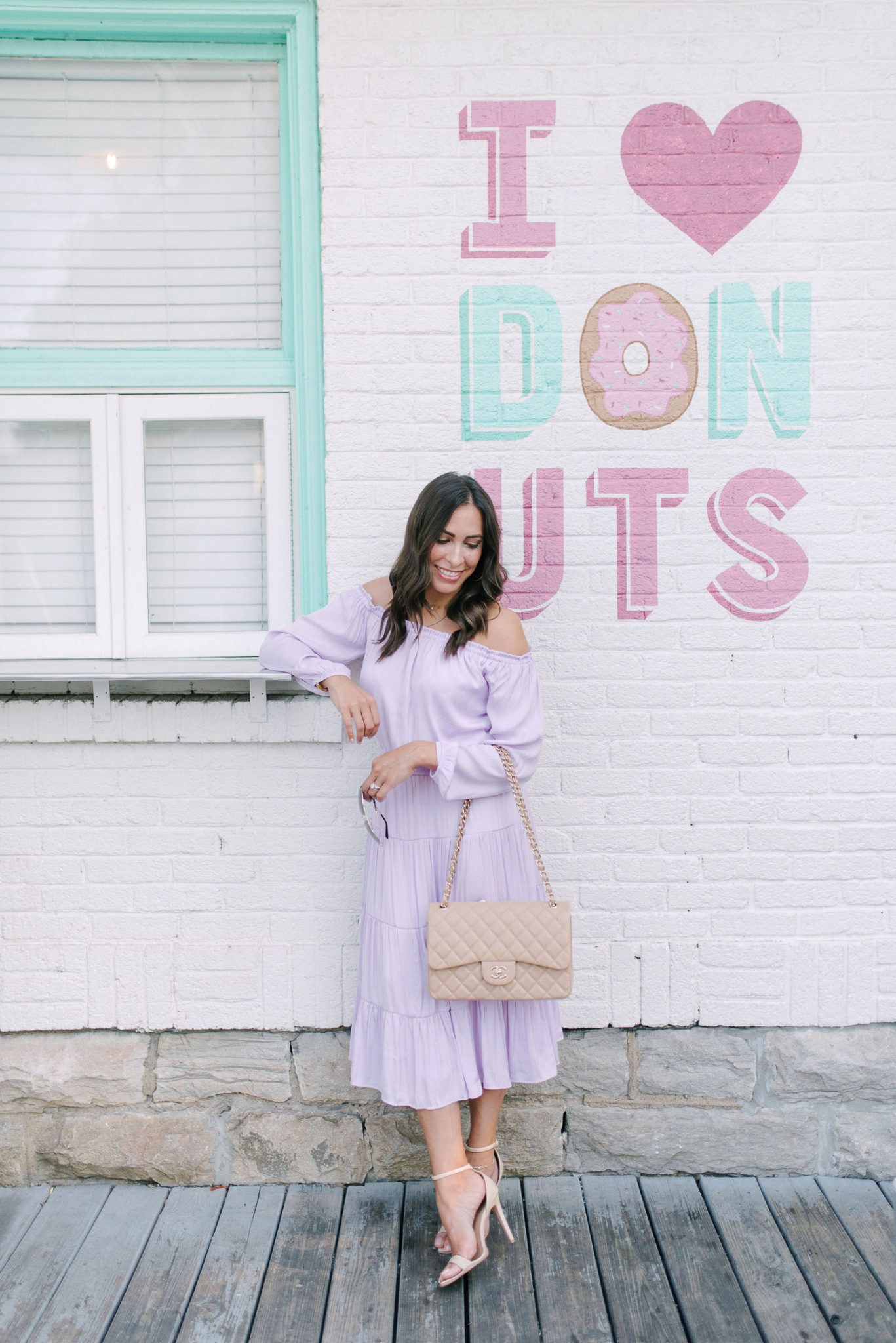 I love donuts mural