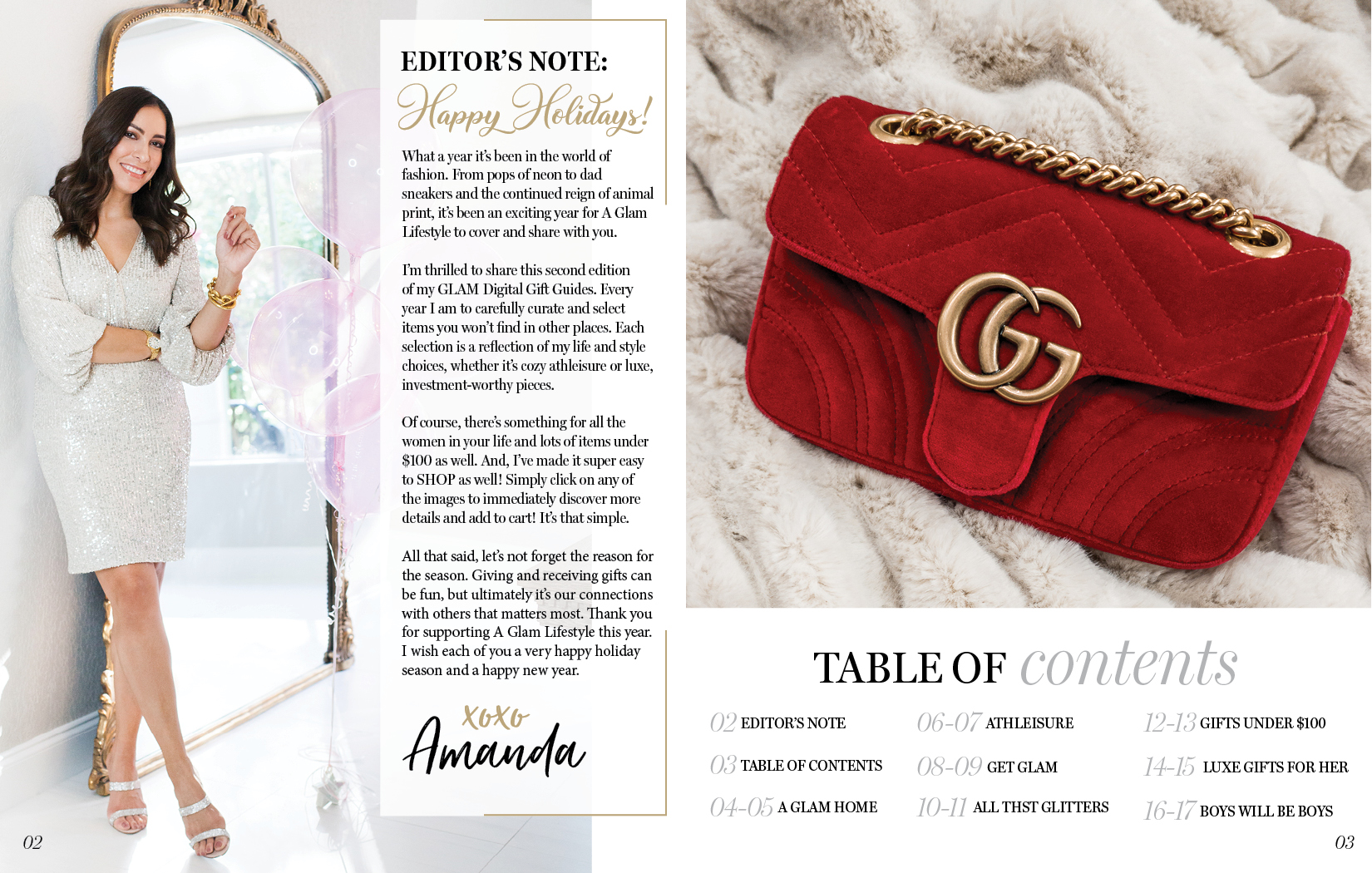 2019 GLAM Holiday Gift Guide by fashion and lifestyle blogger Amanda of A Glam Lifestyle