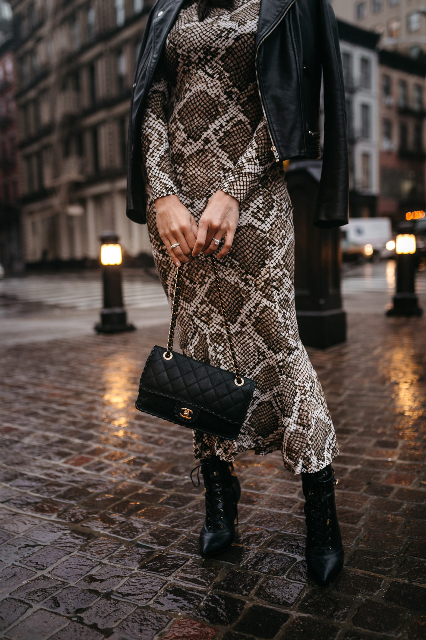 How to style snake prints