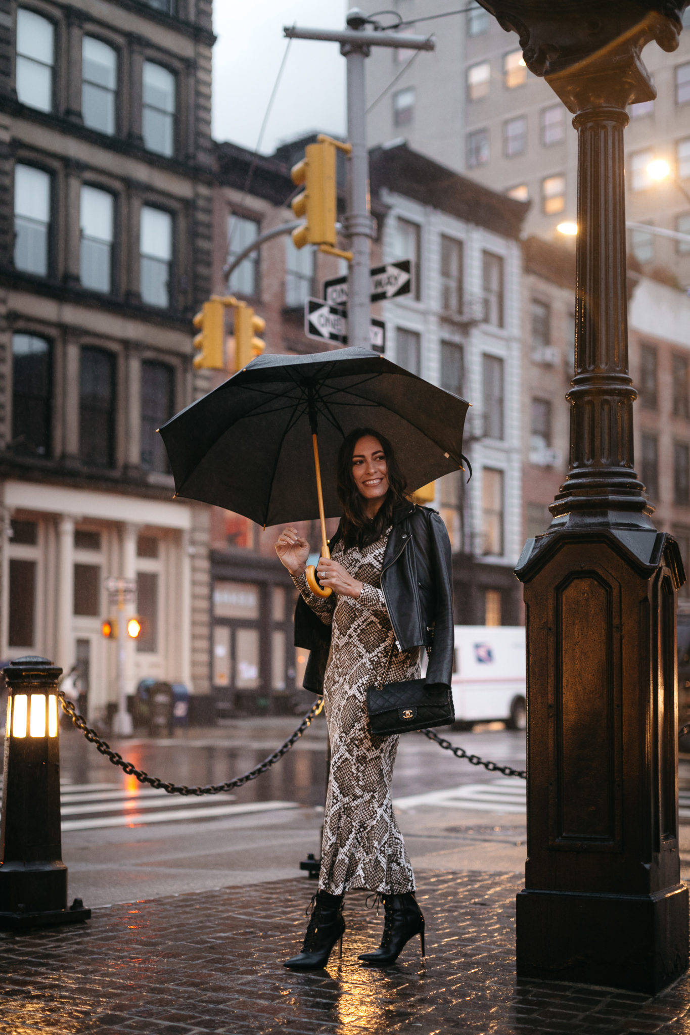 Rainy New York Fashion Week