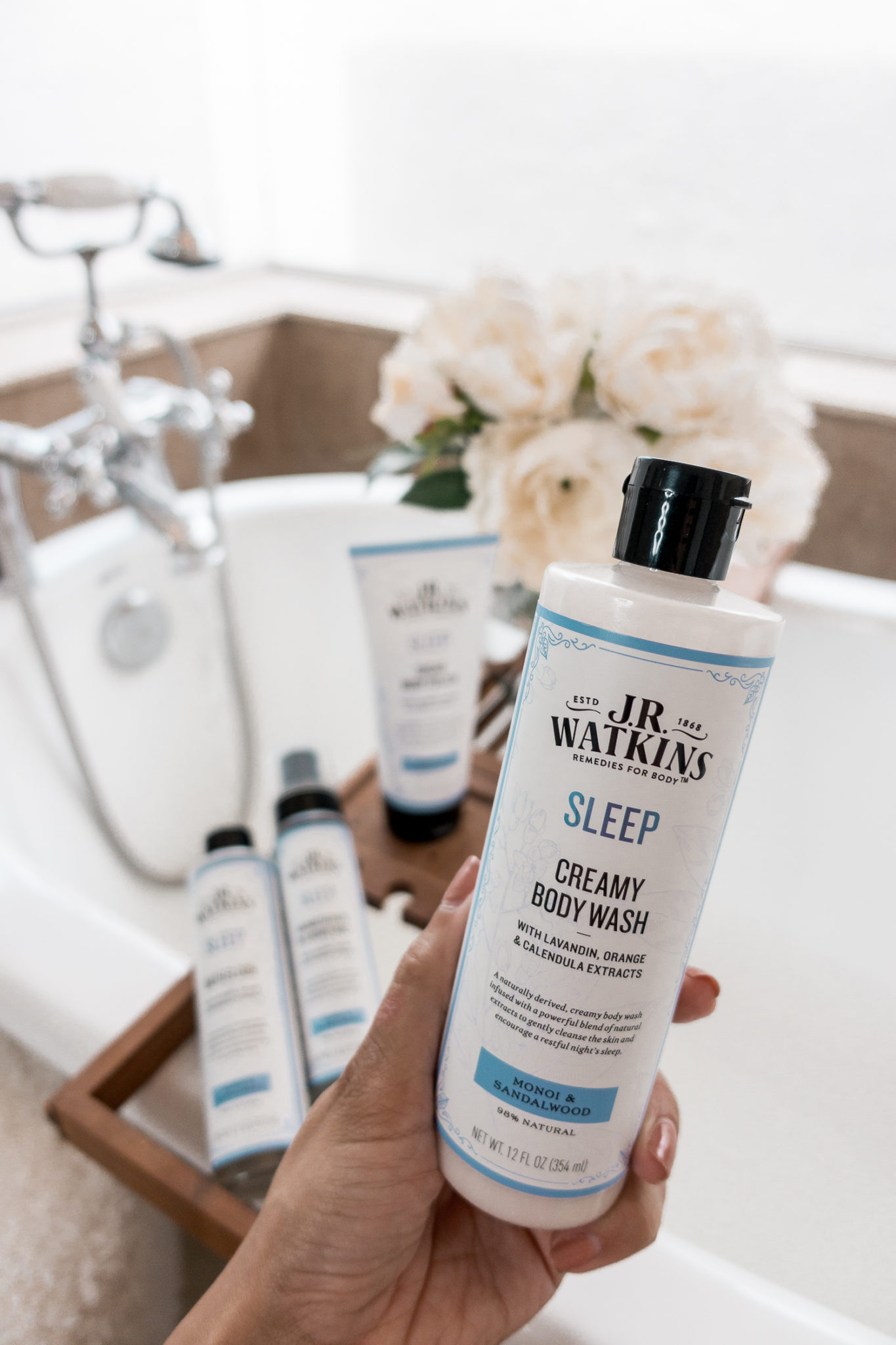 JR Watkins Sleep Creamy Body Wash