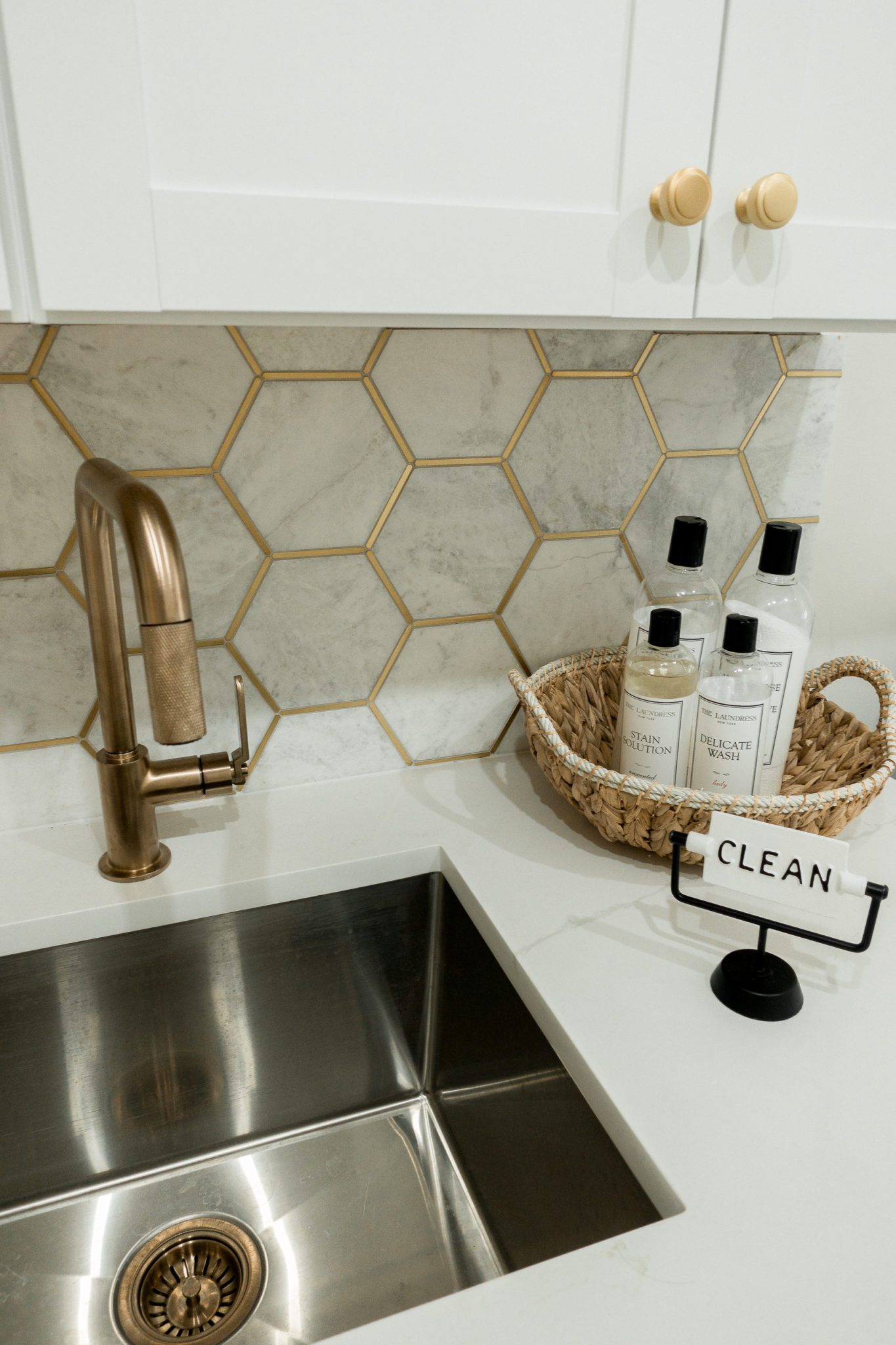 Kitchen Sink Cabinet Organization Ideas and Solutions - Modern Glam