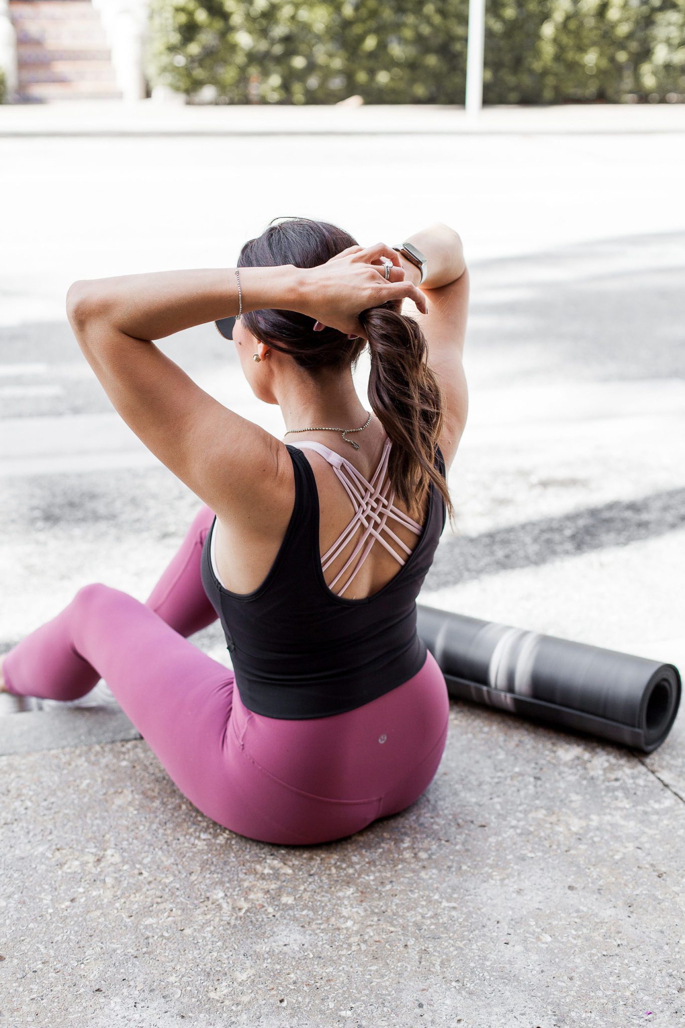 lululemon - free to be serene long line bra