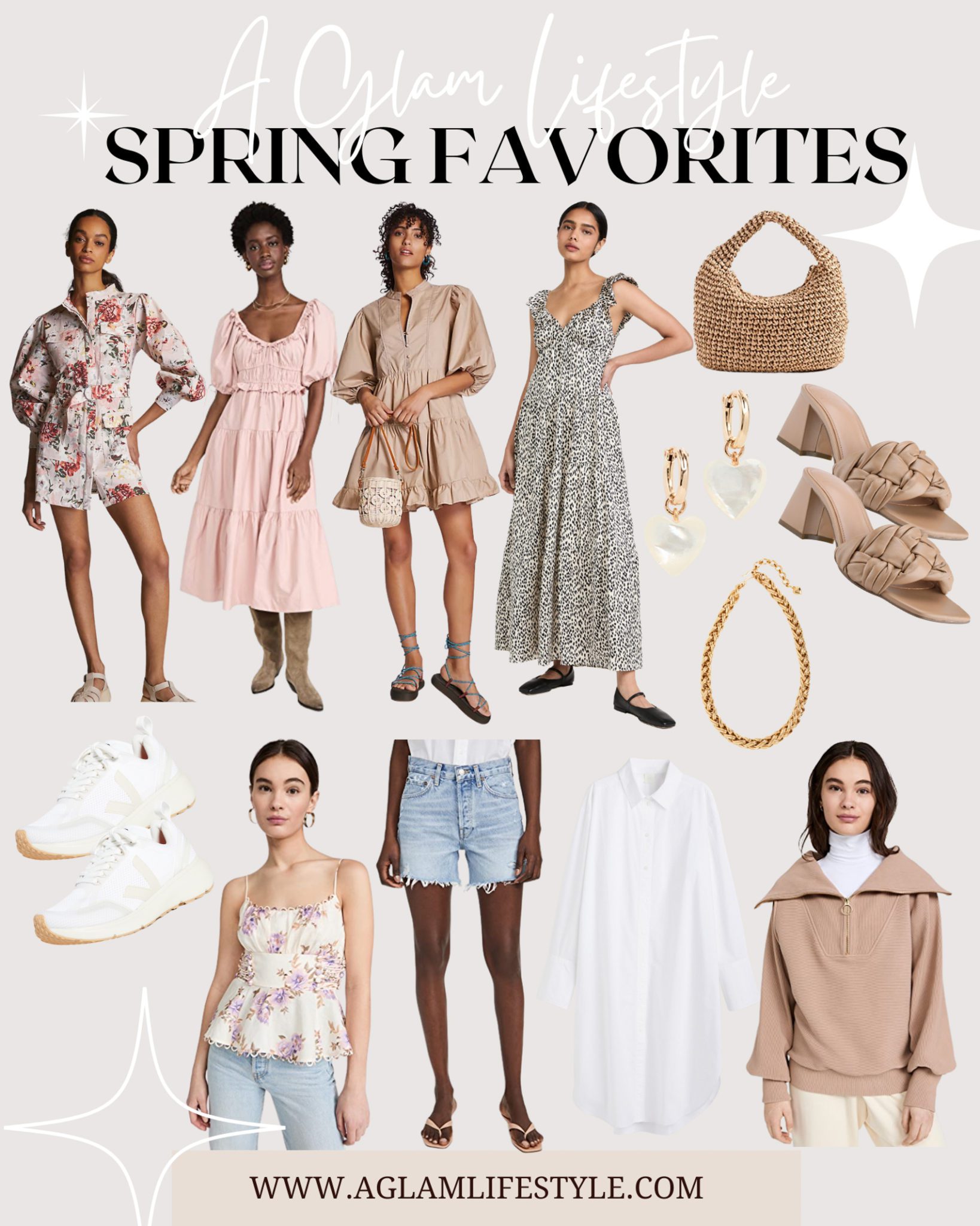 12 Spring Wardrobe Essentials - A Glam Lifestyle