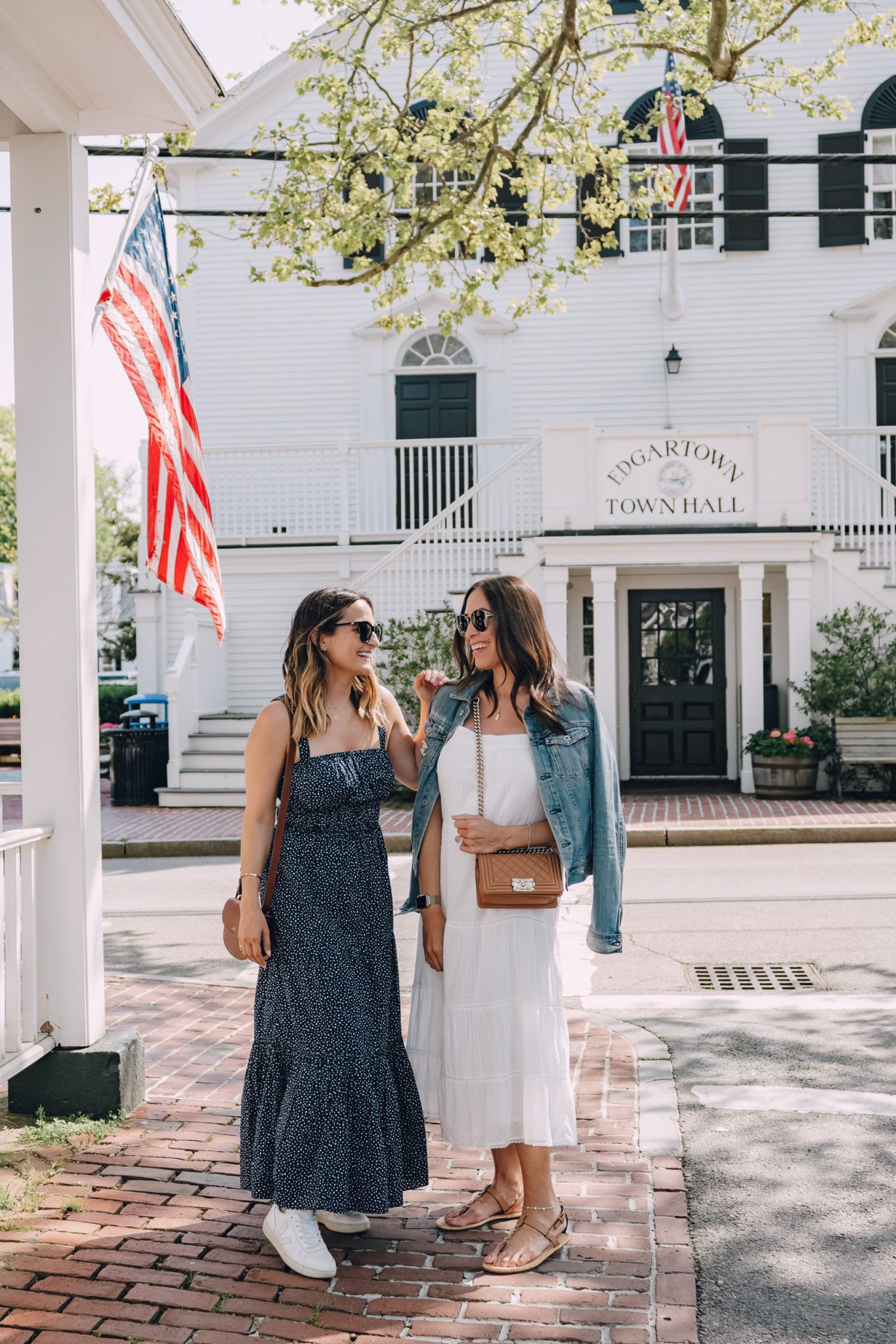 two women sharing Martha's Vineyard Travel Guide