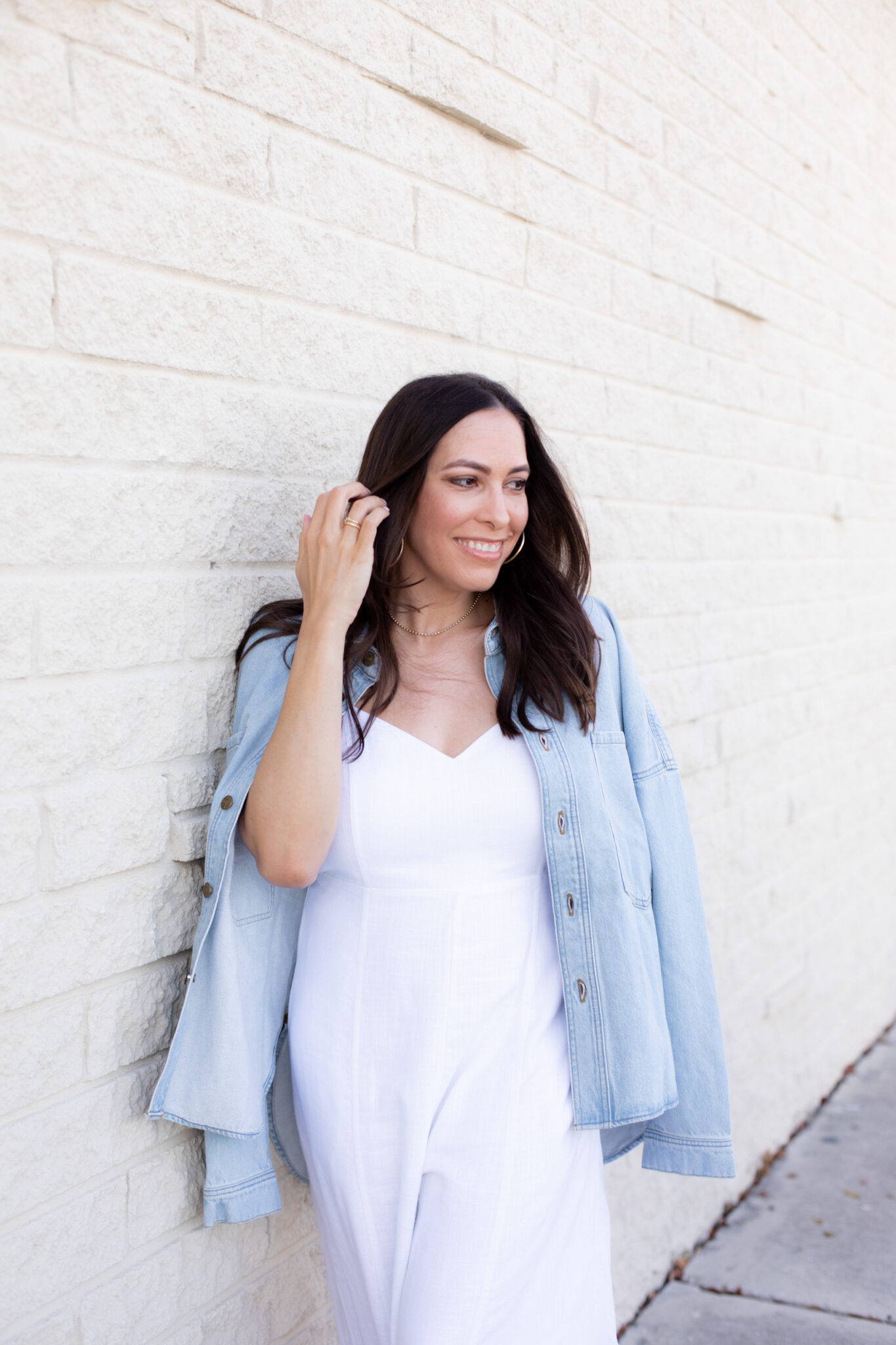 How to Style a White Jumpsuit for Spring and Summer
