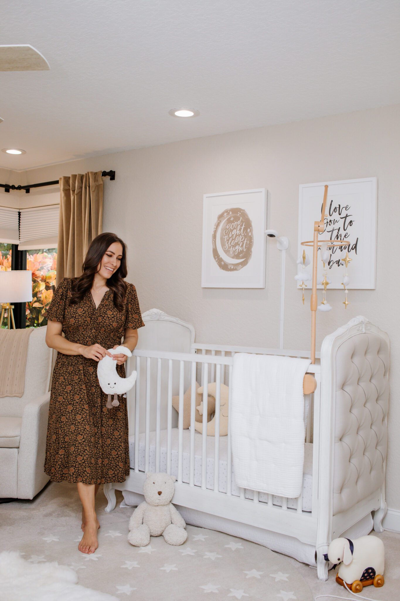 Baby Boy Nursery Reveal by Amanda Champion blogger A Glam Lifestyle